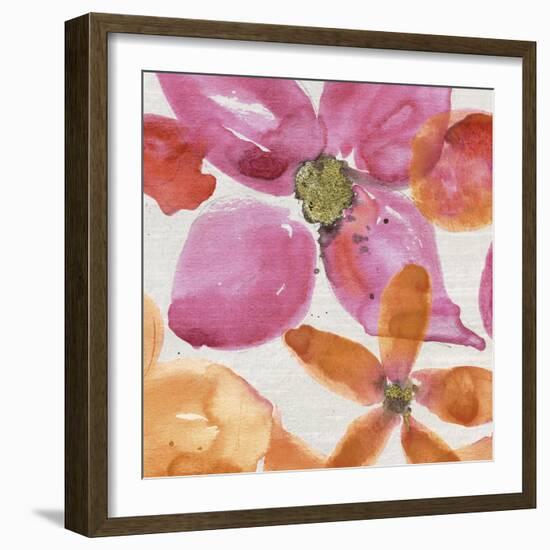 Golden Medley II-Belle Poesia-Framed Giclee Print