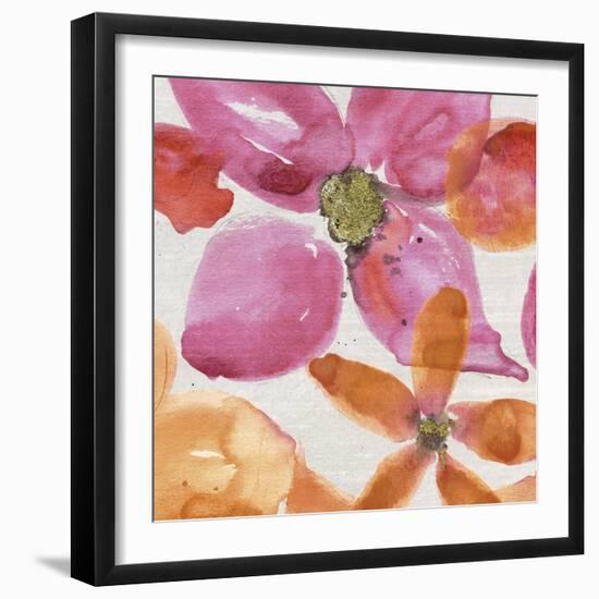 Golden Medley II-Belle Poesia-Framed Giclee Print