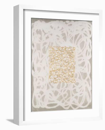 Golden Meringue I-Vanna Lam-Framed Art Print