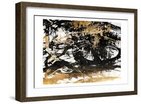 Golden Mess-OnRei-Framed Art Print