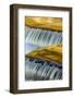 Golden Middle Branch of the Ontonagon River, Bond Falls Scenic Site, Michigan USA-Chuck Haney-Framed Photographic Print