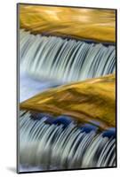 Golden Middle Branch of the Ontonagon River, Bond Falls Scenic Site, Michigan USA-Chuck Haney-Mounted Photographic Print