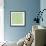 Golden Mint Damask I-Tina Lavoie-Framed Giclee Print displayed on a wall