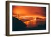 Golden Misty Morning, San Francisco-null-Framed Photographic Print