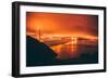 Golden Misty Morning, San Francisco-null-Framed Photographic Print