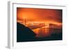 Golden Misty Morning, San Francisco-null-Framed Photographic Print