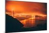 Golden Misty Morning, San Francisco-null-Mounted Photographic Print