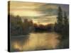 Golden Moments-Mary Jean Weber-Stretched Canvas