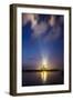 Golden Mont Saint Michel-Philippe Manguin-Framed Photographic Print