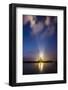 Golden Mont Saint Michel-Philippe Manguin-Framed Photographic Print