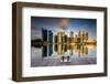 Golden Morning in SIngapore-Zexsen Xie-Framed Photographic Print