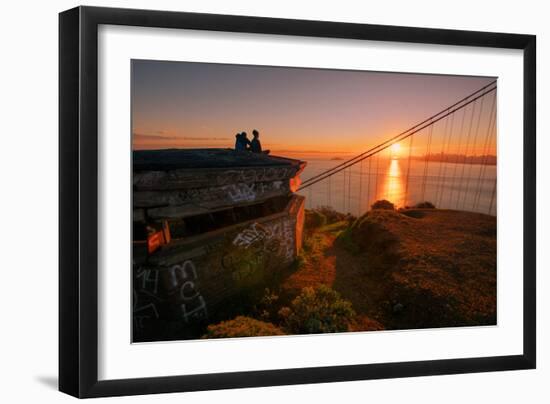 Golden Morning View, San Francisco-null-Framed Photographic Print