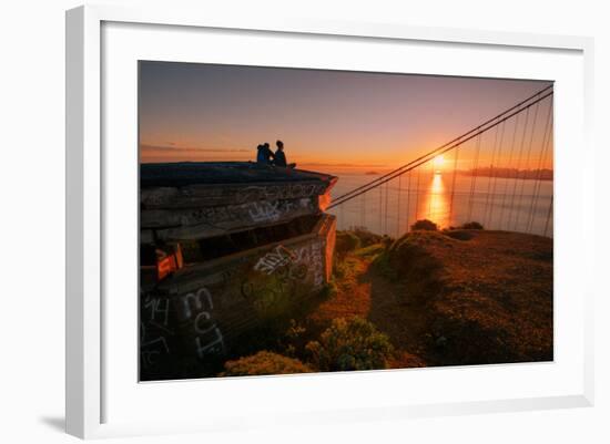Golden Morning View, San Francisco-null-Framed Photographic Print