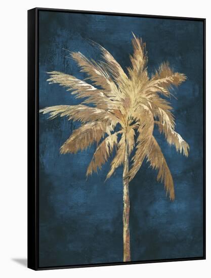 Golden Night Palm-Eva Watts-Framed Stretched Canvas