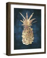 Golden Night Pineapple-Eva Watts-Framed Art Print