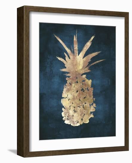 Golden Night Pineapple-Eva Watts-Framed Art Print