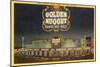 Golden Nugget Gambling Hall, Las Vegas, Nevada-null-Mounted Art Print