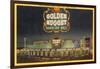 Golden Nugget Gambling Hall, Las Vegas, Nevada-null-Framed Art Print