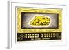 Golden Nugget Logo, Las Vegas, Nevada-null-Framed Art Print