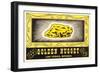 Golden Nugget Logo, Las Vegas, Nevada-null-Framed Art Print