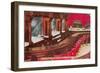 Golden Nugget Saloon, Las Vegas, Nevada-null-Framed Art Print