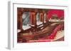 Golden Nugget Saloon, Las Vegas, Nevada-null-Framed Art Print