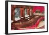 Golden Nugget Saloon, Las Vegas, Nevada-null-Framed Art Print