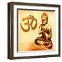 Golden Om-Christine Ganz-Framed Art Print