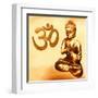 Golden Om-Christine Ganz-Framed Art Print