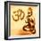 Golden Om-Christine Ganz-Framed Art Print