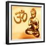 Golden Om-Christine Ganz-Framed Art Print