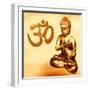 Golden Om-Christine Ganz-Framed Art Print