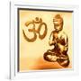 Golden Om-Christine Ganz-Framed Art Print