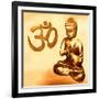 Golden Om-Christine Ganz-Framed Art Print