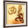 Golden Om-Christine Ganz-Framed Art Print