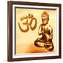 Golden Om-Christine Ganz-Framed Art Print