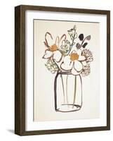 Golden One I-Annie Warren-Framed Art Print