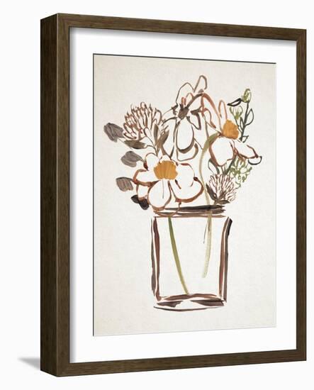 Golden One II-Annie Warren-Framed Art Print