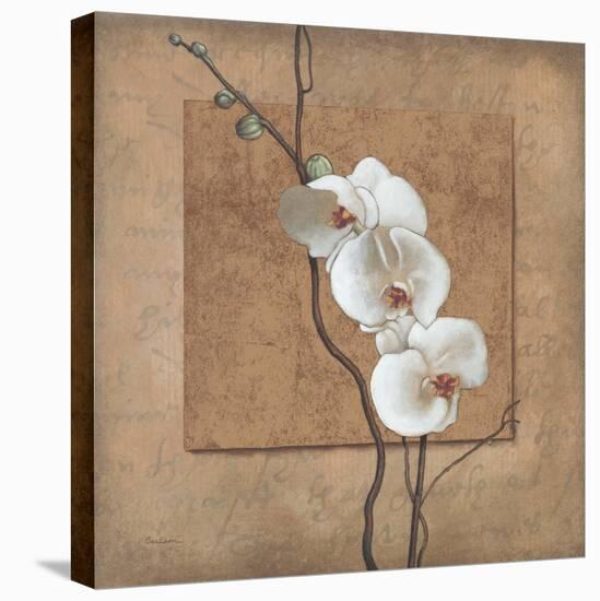 Golden Orchid I-Lee Carlson-Stretched Canvas