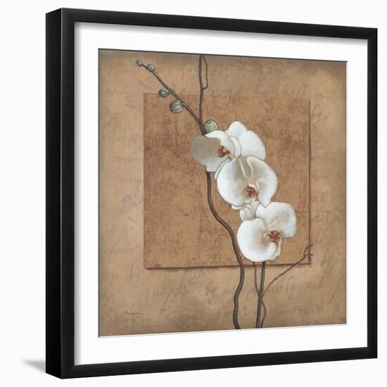 Golden Orchid I-Lee Carlson-Framed Art Print