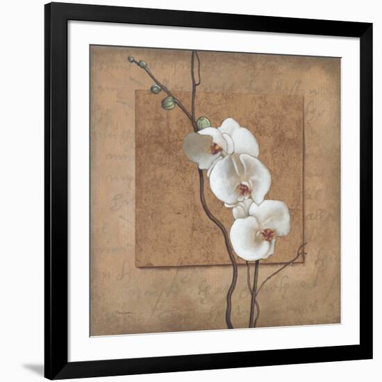 Golden Orchid I-Lee Carlson-Framed Art Print