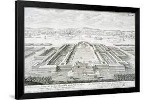 Golden Palace of the Emperor Nero, Rome, from "Entwurf Einer Historischen Architektur," 1721-Johann Bernhard Fischer Von Erlach-Framed Giclee Print