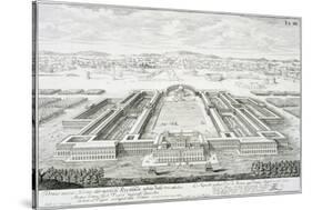 Golden Palace of the Emperor Nero, Rome, from "Entwurf Einer Historischen Architektur," 1721-Johann Bernhard Fischer Von Erlach-Stretched Canvas