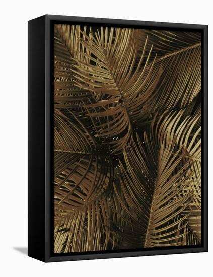 Golden Palm 2-Design Fabrikken-Framed Stretched Canvas