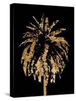 Golden Palm Tree II-Alonzo Saunders-Stretched Canvas