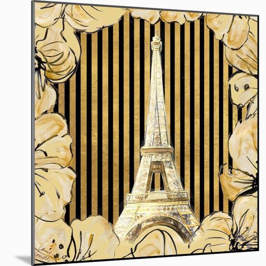 Golden Paris I-Lanie Loreth-Mounted Art Print