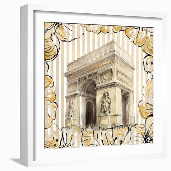 Golden Paris II-Lanie Loreth-Framed Art Print