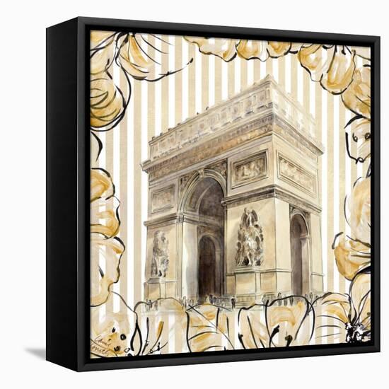 Golden Paris II-Lanie Loreth-Framed Stretched Canvas