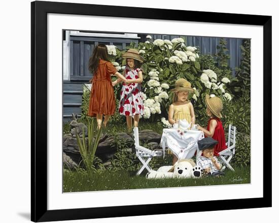 Golden Party-Sarah Fecteau-Framed Art Print