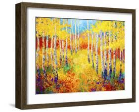 Golden Path-Marion Rose-Framed Giclee Print